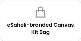 eSaheli-branded Canvas Kit Bag