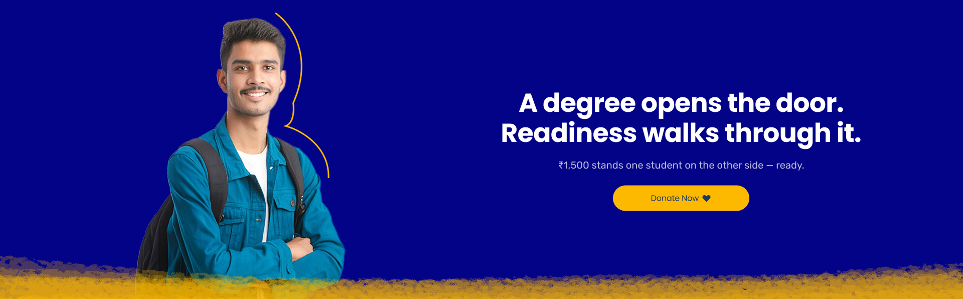 A degree opens the door. Readiness walks through it.