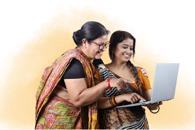 Women learning together